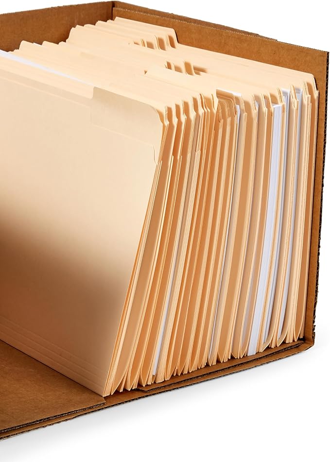 Sheds Choice Basics Storage/Filing Boxes with Lift-Off Lid, Letter/Legal Size, Collapsible