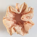 Wavy Silk Ruffle Scrunchie