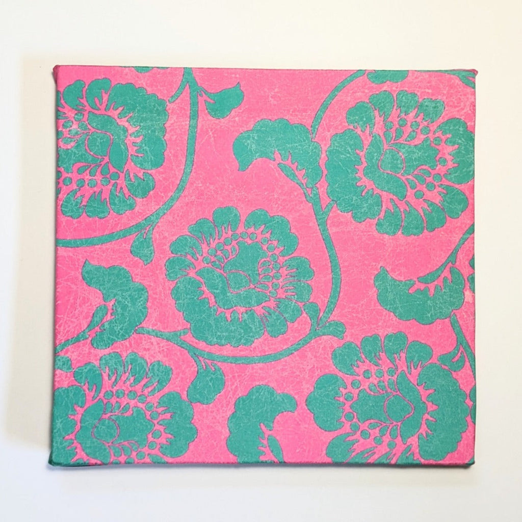 Peony pink wall art