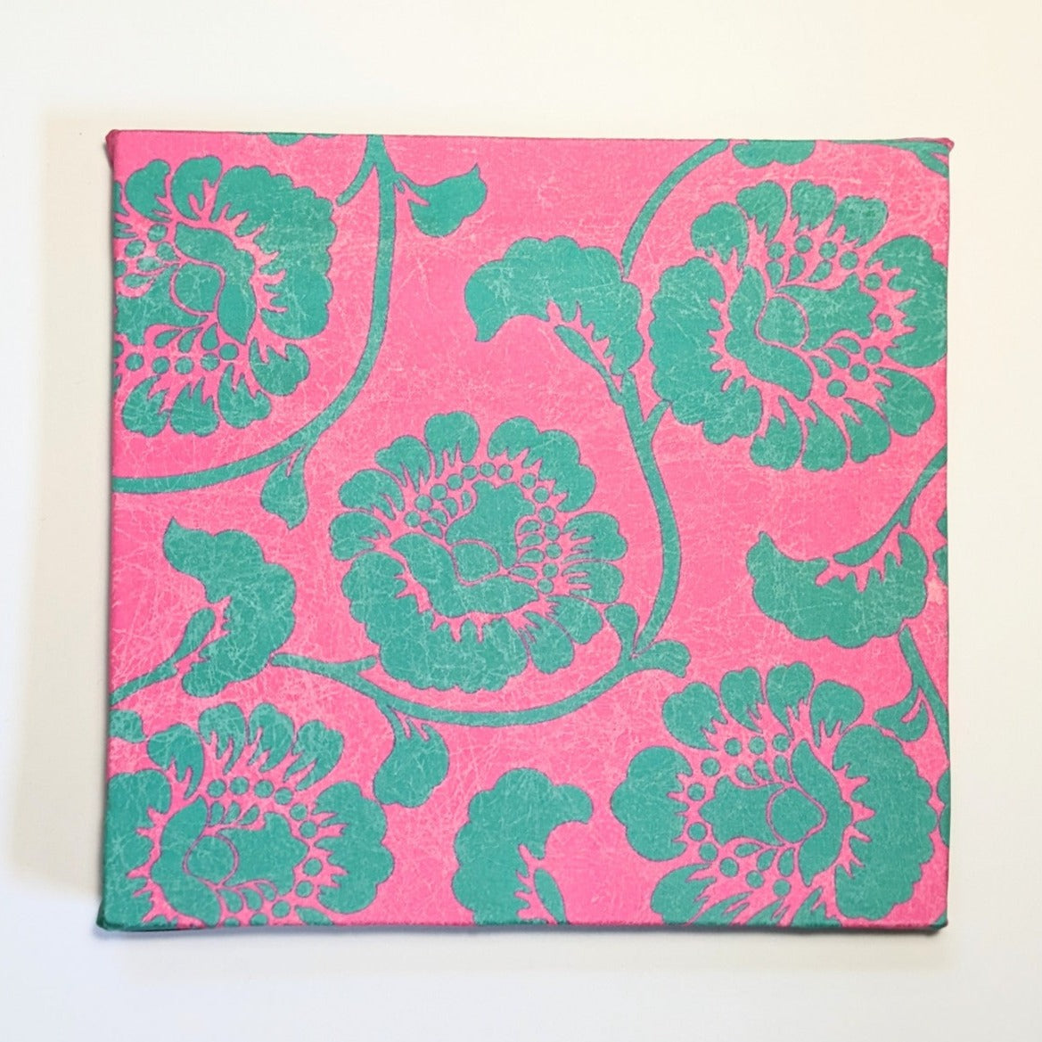Peony pink wall art
