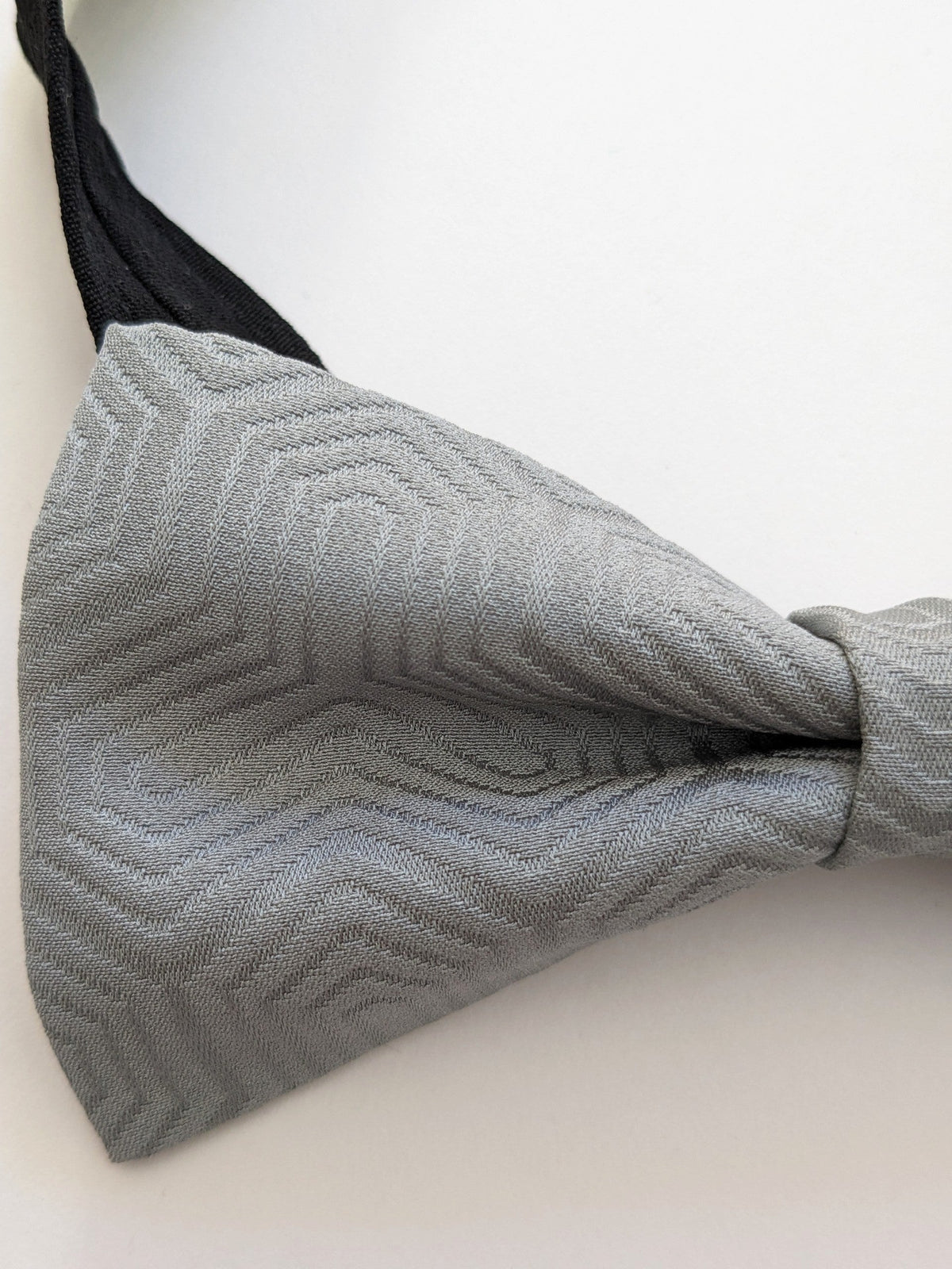 Silk Bow Tie - Gray